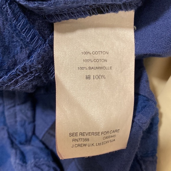 J Crew Short Sleeve Shirt - Picture 4 of 4